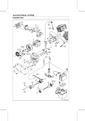 2006 Kawasaki Vulcan VN 900 Classic Wiring Diagram manual Preview image 4