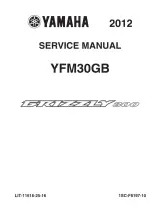 2012 Yamaha Grizzly 300, YFM30GB Service Manual (P/N LIT-11616-25–16) – preview page 1