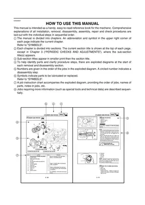 2004-2005 Yamaha Majesty 400, YP400(S) scooter service manual Preview image 5