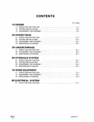 Komatsu D31A-17, D31E-17, D31P-17, D31PL-17, D31PLL-17, D31P-17A, D31P-17B bulldozer shop manual Preview image 3