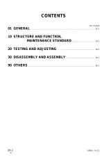 2001 and Up Komatsu D39EX-21 & D39PX-21 Bulldozer Shop Manual (P/N SEBM023810) – preview page 2