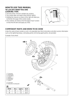 Suzuki VL800 Motorcycle Service Manual (2002-2009) Preview image 3