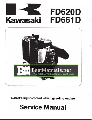 Kawasaki FD620D & FD661D Engine Service Manual