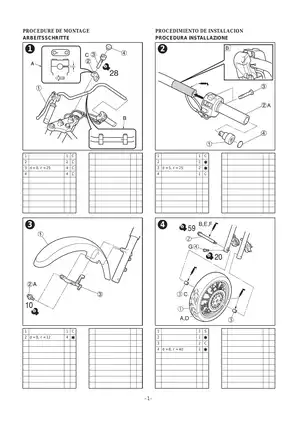 1999-2003 Yamaha XVS1100, XVS 1100(L), XVS 1100A(M), XVS 1100A(R) Drag Star manual Preview image 3