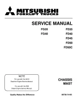 Mitsubishi S6S Diesel Engine Forklift OEM Service Manual (P/N 99709-56110) – preview page 2