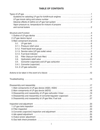 Mitsubishi 4G63, 4G64, 6G72 forklift truck service manual Preview image 5