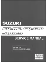 1999–2005 Suzuki Grand Vitara SQ416, SQ420, SQ625 Service Manual (P/N 99500-65D01-01E, 99500-65D10-01E) – preview page 1