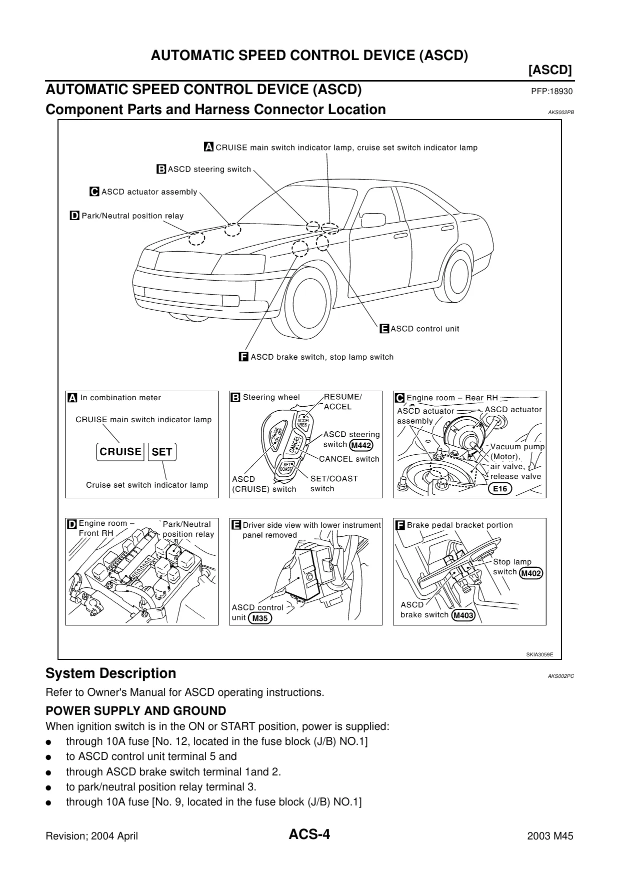 2003 Infiniti M45 repair manual Preview image 4