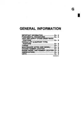 1987 Mazda 323 Workshop Manual - Complete Service Guide Preview image 5
