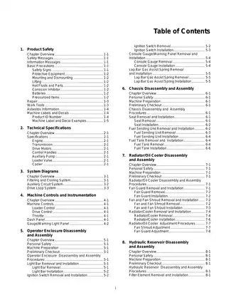 2001-2005 ASV Posi-Track RC-30 Track Loader service manual Preview image 2