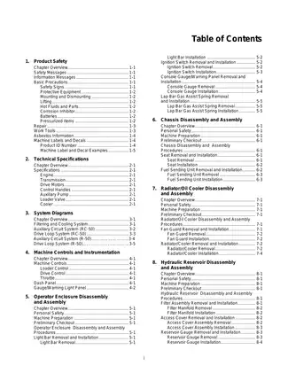 ASV RC-50 Rubber Track Loader Service Manual (2004) Preview image 3