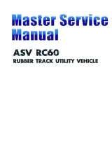 ASV RC60 Rubber Track Loader 2015 Service Manual OEM – preview page 1