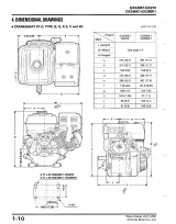 1991–2001 Honda GX240K1, GX270, GX340K1, GX390K1 Engine Service Manual (P/N 61ZH910) – preview page 2