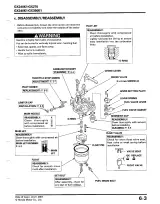 1991–2001 Honda GX240K1, GX270, GX340K1, GX390K1 Engine Service Manual (P/N 61ZH910) – preview page 6