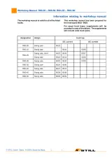 STILL R60-20, R60-25, R60-30, R60-35, R60-40, R60-45, R60-50 Electric Forklift 2000–2004 Workshop Manual (P/N 164518) – preview page 2