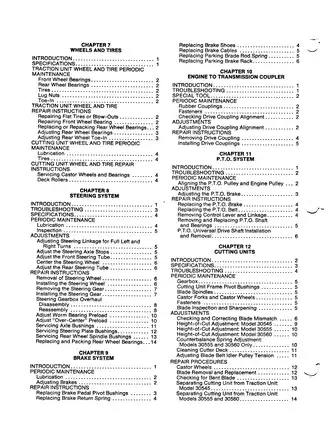 Toro Groundsmaster 52 mower service manual Preview image 4