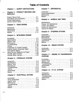 Toro Groundsmaster 62, 220, 217-D Mower 1983 Service & Overhaul Manual (P/N 87-705-ST) – preview page 3