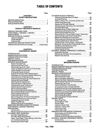 Toro Groundsmaster 72/327/322-D mower manual Preview image 2