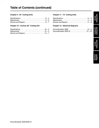 Toro Groundsmaster 3000, 3000-D mower service manual Preview image 5