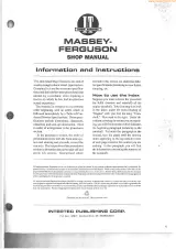 Massey-Ferguson MF135, MF150, MF165 Tractor Shop Manual (OEM) – preview page 2