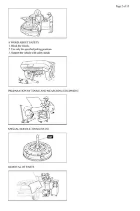 2004 Kia Sorento G 3.5 DOHC Repair Manual - Comprehensive Service Guide Preview image 2