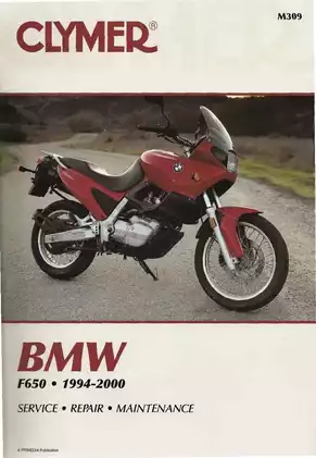 1994-2000 BMW F650 service repair manual