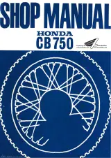 1969–1978 Honda CB750, CB750F Factory Shop Manual (P/N 6230010) – preview page 1