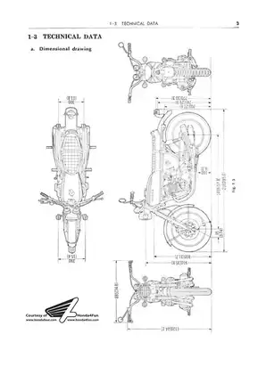 1969-1978 Honda CB750, CB750F shop manual Preview image 5