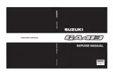 1991–1999 Suzuki Carry GA413 Service Manual (P/N 99500-76A00-01E) – preview page 1