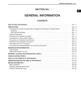 1991–1999 Suzuki Carry GA413 Service Manual (P/N 99500-76A00-01E) – preview page 4