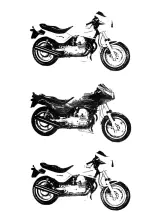 1970s–1980s Moto Guzzi V35 Imola II, V50 Monza II, V65 Lario Service Manual Supplement (P/N 27 92 01 60) – preview page 2