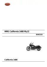 2012 Moto Guzzi California 1400 My12 & California 1400 Maintenance and Service Manual – preview page 1