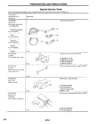 1997 Nissan Pathfinder R50 series AT Automatic Transmission manual Preview image 3
