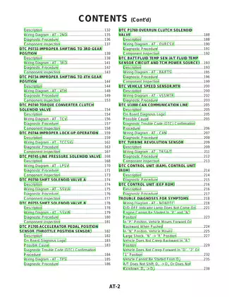 2003 Nissan Pathfinder R50 series service manual Preview image 2