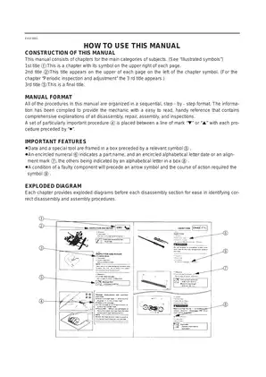 Yamaha T135SE/T135S Service Manual - Maintenance, Repair and Technical Overview Preview image 2