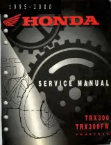 1995–2000 Honda FourTrax TRX300 / TRX300FW Service Manual (P/N 61-010300) – preview page 1