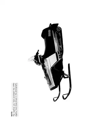 Yamaha Yamaha PZ480/E Snowmobile Service Manual - Comprehensive Repair & Maintenance Guide manual preview page 4 - thumbnail