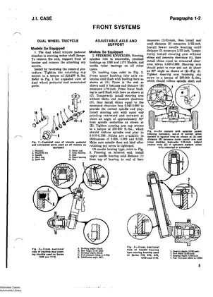David Brown/Case Tractor Manuals: Complete Service Guide Preview image 5