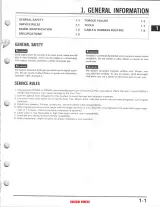 1986–1988 Honda TRX 200SX FourTrax Service Manual (P/N 61321-HC0-000) – preview page 4