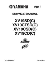 2013 Yamaha XV19 Series XV19SD/XV19CTSD/XV19CSD/XV19CD Service Manual (P/N LIT-11616-26–33) – preview page 1