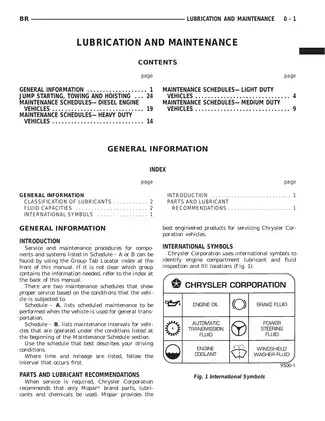 1998 Dodge RAM 1500, 2000, 2500, 3500 manual Preview image 1