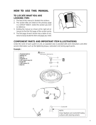 Suzuki DF40, DF50, DF40QH, DF50QH outboard motor service manual Preview image 3