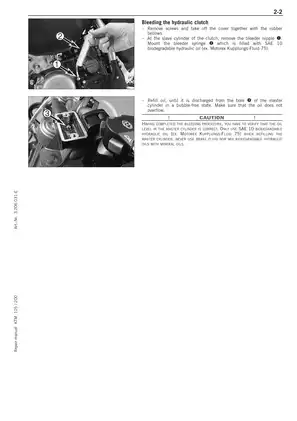 1999-2006 KTM 125, 200 repair manual Preview image 3