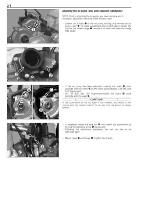 KTM 125/200 Repair Manual - Comprehensive Service Guide for SX, EXC, and MXC Models Preview image 4