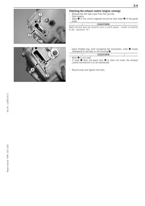 1999-2006 KTM 125, 200 repair manual Preview image 5