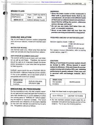 1987-1990 Suzuki LT500R QuadZilla repair manual Preview image 5