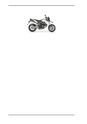 Aprilia Dorsoduro 1200 Service Station Manual - Comprehensive Maintenance & Repair Guide Preview image 4