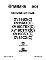 Yamaha Stratoliner S XV19SX(C), Stratoliner XV19MX(C), Stratoliner Midnight XV19CTSX(C) / XV19CTMX(C), Roadliner S XV19CSX(C), Raider XV19CX(C) 2008 Service Manual (P/N LIT-11616-21–26) – preview page 1