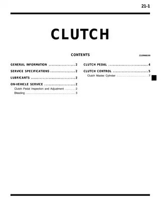 1998-2003 Mitsubishi Chariot Space Runner Wagon workshop manual Preview image 3