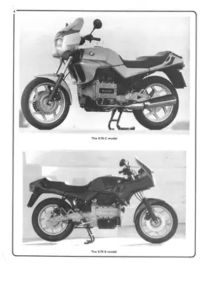 1983-1987 BMW K75, K100 service manual Preview image 4